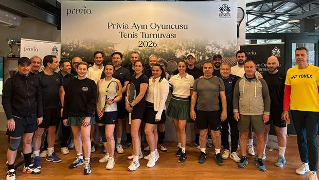 Kemer Country Club’da tenis heyecanı