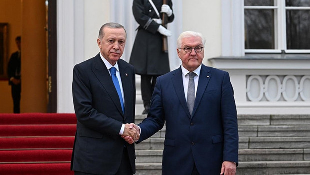 Cumhurbaşkanı Erdoğan, Almanya Cumhurbaşkanı Steinmeier ile görüştü