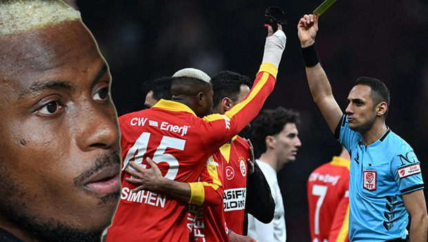 Galatasaray-Gençlerbirliği maçı sonrası Osimhen çılgına döndü! Hakemin üzerine yürüdü