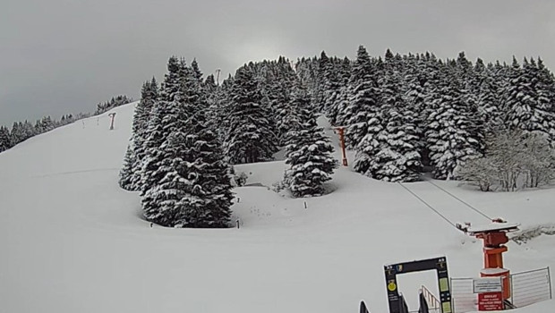 Bahar ayında Uludağ'da kış: Kar kalınlığı 1 metreyi buldu