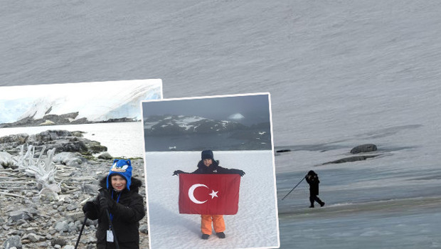 Özel izin aldı: Bölgeye giden en genç Türk oldu! 'Hayalimi gerçekleştirdim'