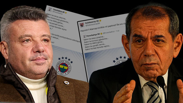 Derbi öncesi Galatasaray ve Fenerbahçe birbirine girdi! Karşılıklı laf atışması