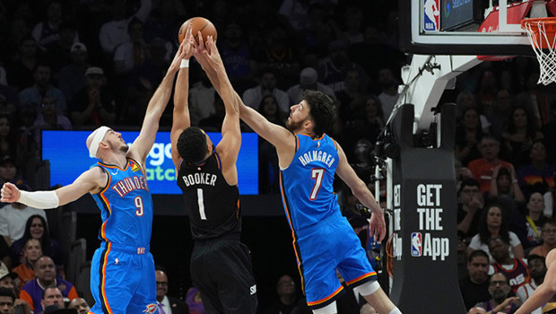 NBA play-off'larında Thunder, konferans yarı finaline yükseldi