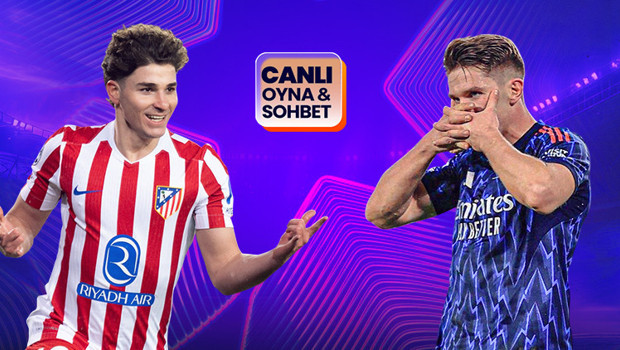 Atletico Madrid, Arsenal’i ağırlıyor! Şampiyonlar Ligi yarı final heyecanı canlı sohbet ile Misli’de