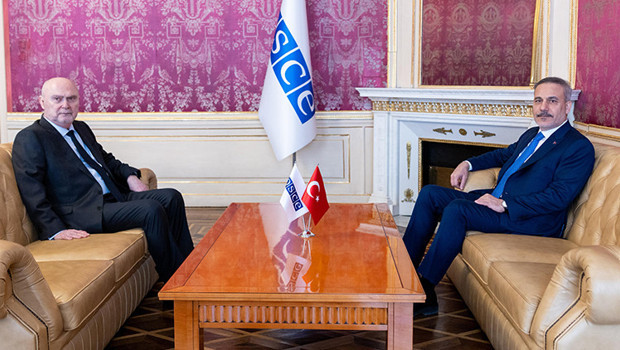Dışişleri Bakanı Hakan Fidan, AGİT Genel Sekreteri Feridun Sinirlioğlu ile bir araya geldi
