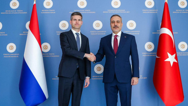 Bakan Fidan, Hollandalı mevkidaşı Berendsen ile görüştü