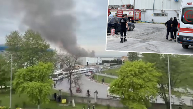 Sakarya'da fabrikada patlama sonrası yangın!1'i ağır 8 kişi yaralandı