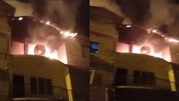 Hakkari'de Yangın Paniği: 3 Katlı Ev Alev Alev Yandı mı?