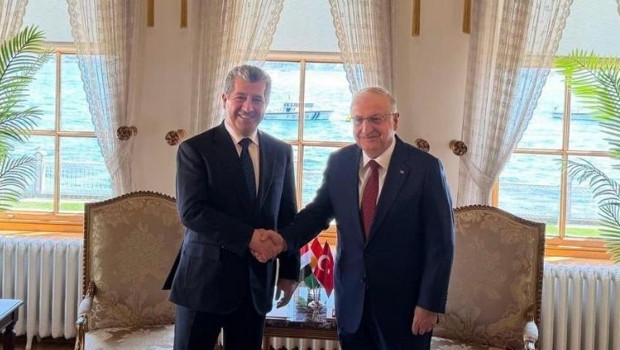 Milli Savunma Bakanı Güler, IKBY Başbakanı Barzani ile görüştü