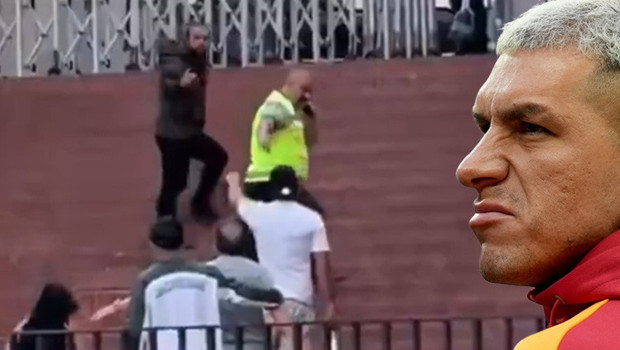 Galatasaray futbolcusu Lucas Torreira'ya yumruklu saldırının detayları ve görüntüleri ortaya çıktı! Saldırgan kim?