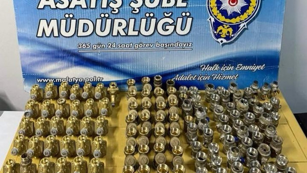Malatya'da İnşaat Alanından Çalınan Tesisat Malzemesi Hırsızı Yakalandı