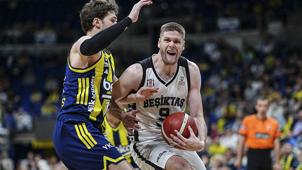 Fenerbahçe Beko 72-85 Beşiktaş GAİN maç sonucu özet (Basketbol Süper Ligi 29. hafta erteleme maçı)