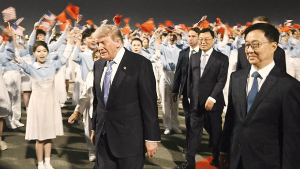 Dünyanın gözü Pekin’de... ABD Başkanı Trump, Çin’de