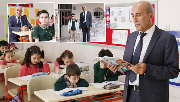 Dede ile torun aynı sınıfta