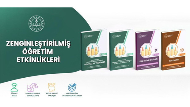 ‘Zenginleştirilmiş Öğretim Etkinlikleri Kitapları’ yayımlandı