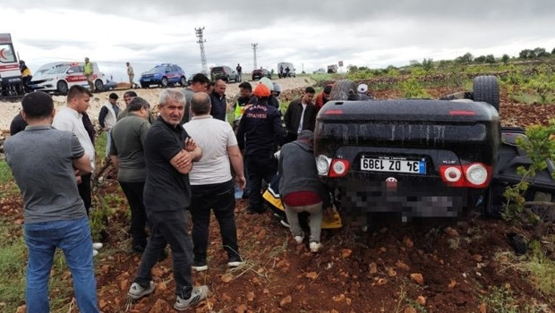 Feci kaza... Otomobil takla attı: 1 ölü, 2 yaralı