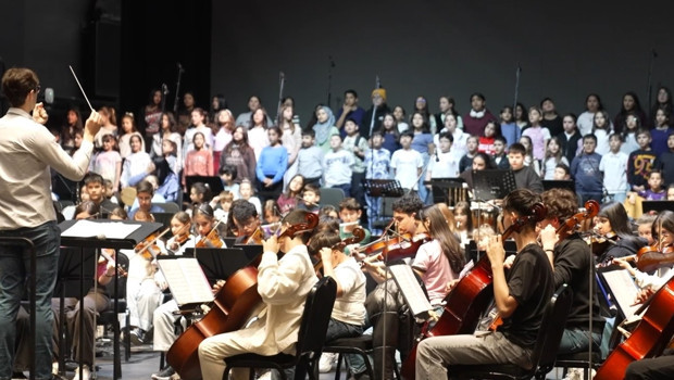 Cumhurbaşkanlığı Çocuk Orkestrası ve Korosu, 19 Mayıs Atatürk’ü Anma, Gençlik ve Spor Bayramı konseri için hazırlıklarını tamamladı