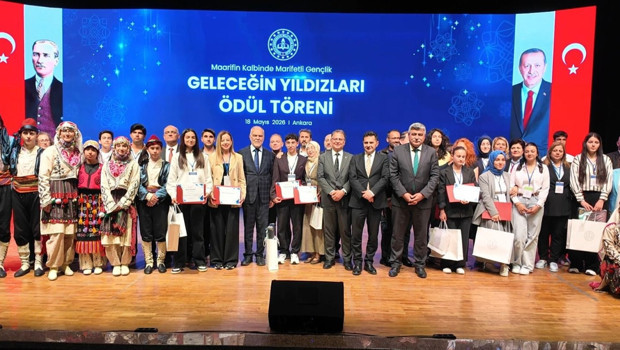 Meslek lisesi öğrencilerinin eserlerine ödül