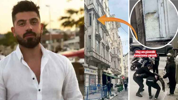 Ölüm teğet geçti... 3. kattan başına cam düştü