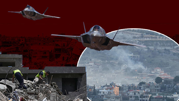 İsrail Lübnan'a hava akını başlattı: Güney bölgelerine ağır bombardıman