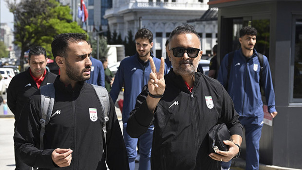 İran Milli Takımı ABD vizesi için Ankara'da