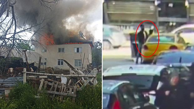 Burdur'da anahtarı üzerinde bırakılan taksiyi götürmeye çalışmıştı, bu kez ailesinin evini yaktı
