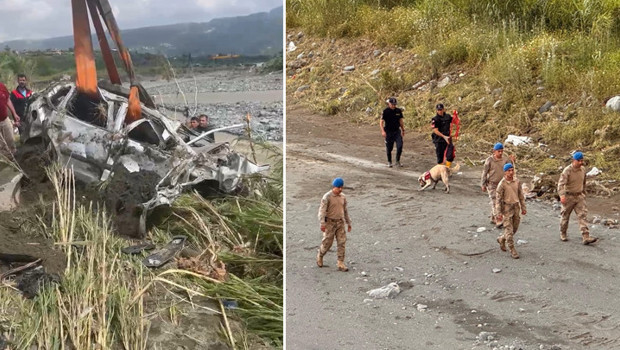 Hatay'daki sel felaketi: Kaybolan 2 genç aranıyor