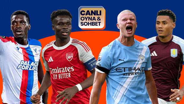 Manchester City-Aston Villa ile, Crystal Palace-Arsenal ile karşılaşacak! Maçların heyecanı canlı sohbet Misli'de