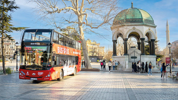 Hop on hop off… Turistik İstanbul rotası