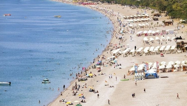 Sahillerde bayram var