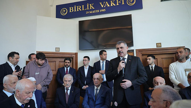 İçişleri Bakanı Çiftçi, Birlik Vakfı'nın bayramlaşma programına katıldı