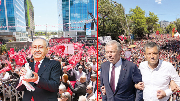 2 adres 2 CHP! Kılıçdaroğlu Genel Merkez’de, Özel güvenpark’ta