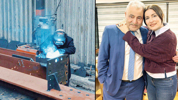 Babasının alın terini klibe taşıdı