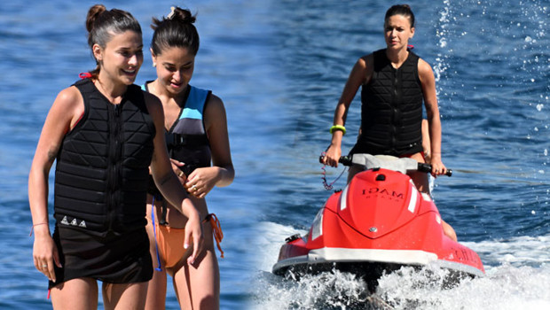 Devrim Özkan'dan jet ski şov