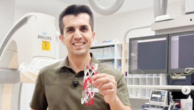 Stent yerine biyoadaptör