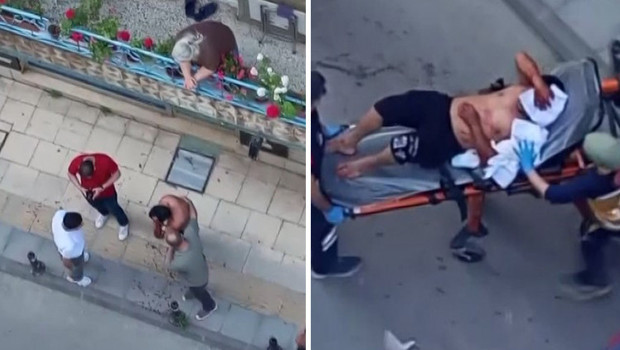 Yolda gördüğü kişileri husumetlilerine benzetip bıçakla sald