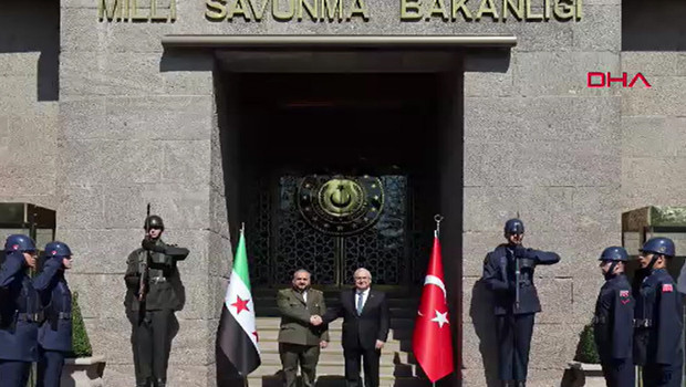 Milli Savunma Bakanı Yaşar Güler, Suriyeli mevkidaşı ile Ank