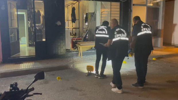 Çorum'da gece saatlerinde iş yeri kurşunladı