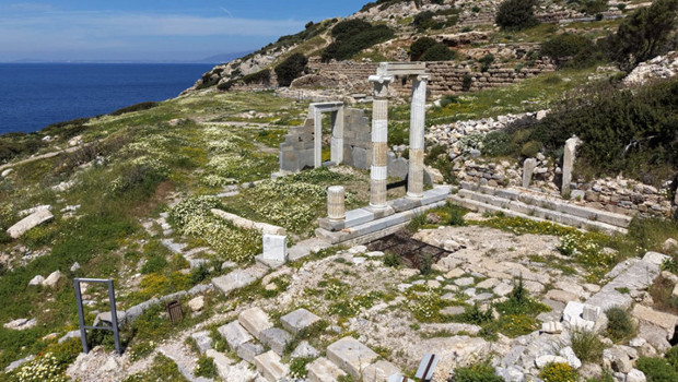 Bakan Ersoy: Knidos’ta tarihî dokuyu koruyan önemli bir düzenlemeyi tamamladık