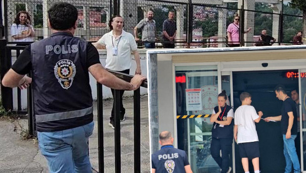 LGS heyecanı başladı! Sınava dakikalar kala yanlış anlaşılma büyük gerginliğe yol açtı: 'Nasıl kapıyı açmazsınız?'