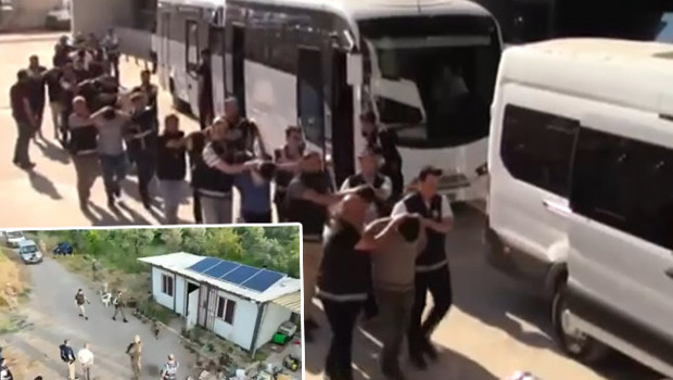 Bursa merkezli 5 ilde dev uyuşturucu operasyonu: 79 tutuklama