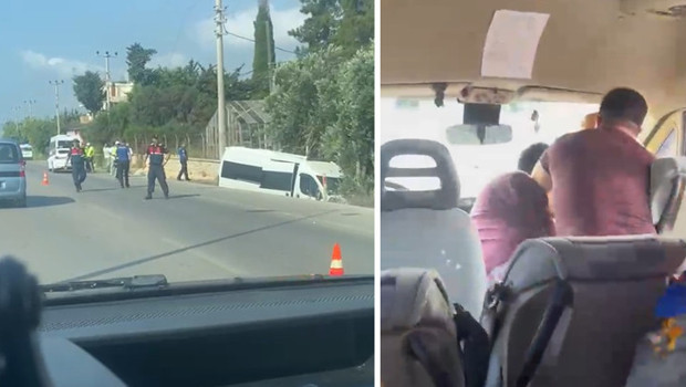 Mersin'de şoförü darbedip minibüsü gasbetti! Kaza yaparak hayatını kaybetti