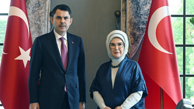 Bakan Kurum, Emine Erdoğan ile çevre projeleri ve COP31 hazırlıklarını görüştü