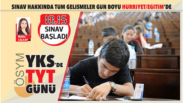 YKS’de TYT günü