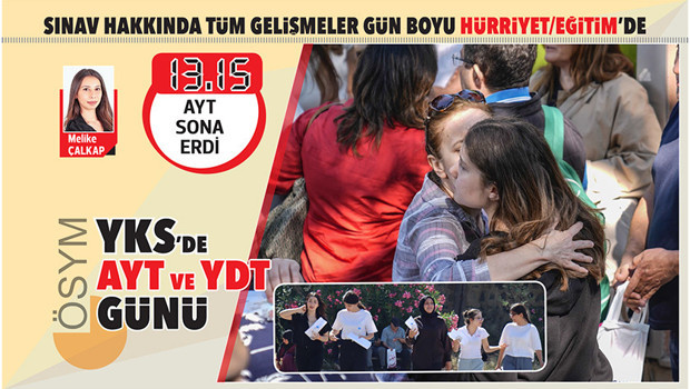 YKS’DE AYT VE YDT GÜNÜ