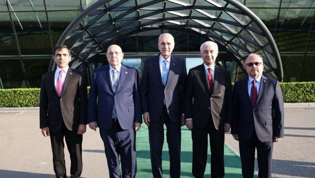 TBMM Başkanı Kurtulmuş ve beraberindeki heyet Azerbaycan'da