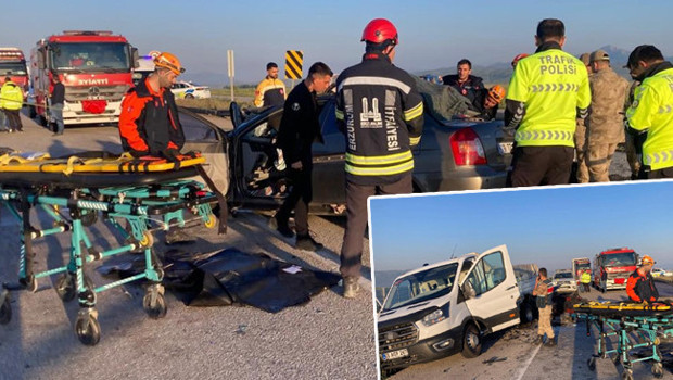 Erzurum'da otomobil kamyonete çarptı: 3 kişi hayatını kaybetti