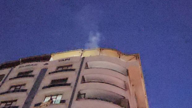 Şanlıurfa’da yangın ihbarına giden ekipler mangalla karşılaştı