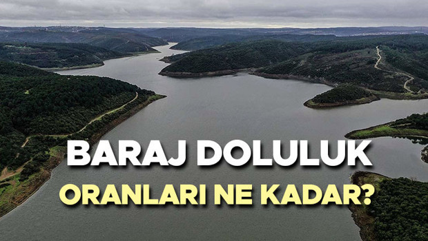 İstanbul baraj doluluk oranları 25 Haziran 2026 İSKİ | Baraj doluluk oranları İstanbulda ne kadar oldu, su seviyesi yüzde kaç İşte günlü İSKİ verileri barajlarda son durum
