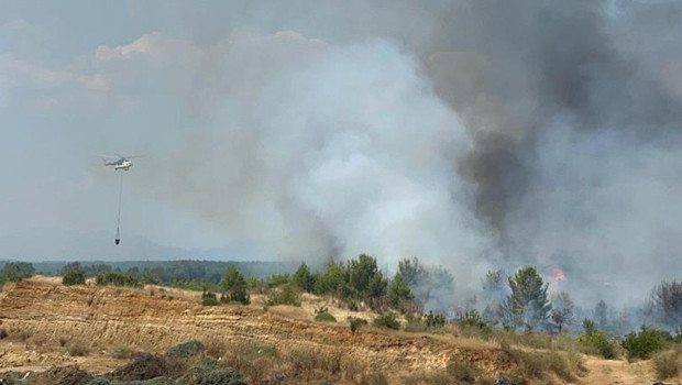 Antalya'da orman yangını! Havadan ve karadan müdahale ediliyor
